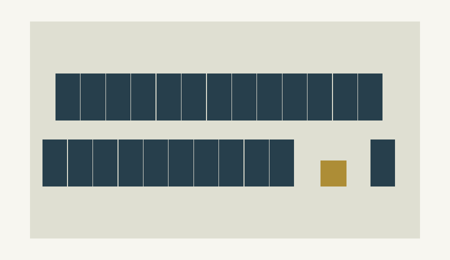 Sample roof plan generated by the actual layout engine.